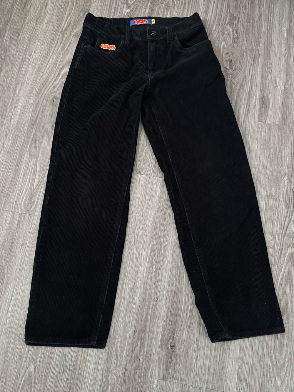 Empyre Black Corduroy Relaxed Men’s Jeans